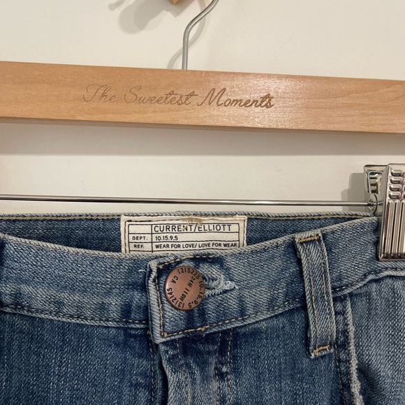 Current/Elliott The uneven original straight floral jeans - Picture 8 of 11